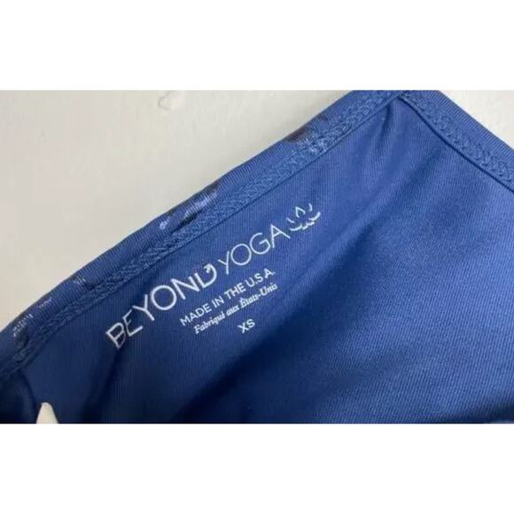 Beyond Yoga Sports Bra XS Blue - Light to Medium Support - Picture 2 of 7